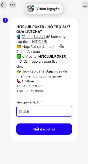 Chăm sóc khách hàng HITCLUB – Tận tình trong từng lời giải đáp
