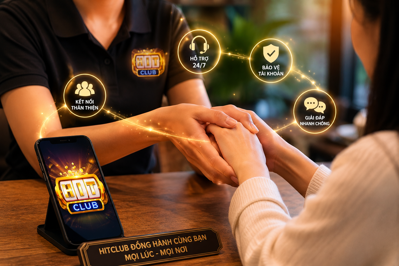 CSKH HitClub – Niềm vinh dự khi được đồng hành, hỗ trợ và bảo vệ quyền lợi của khách hàng